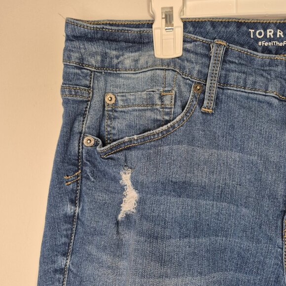 Torrid Perfect Boyfriend Ankle Vintage Jeans Size 14R - Picture 4 of 13